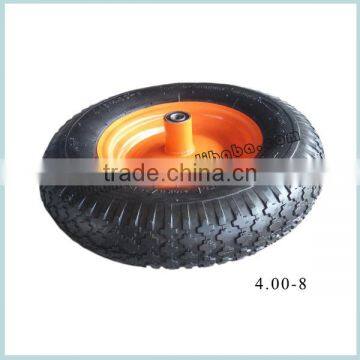 WANTAI pu Foam Solid Air Wheelbarrow Wheel photo-6