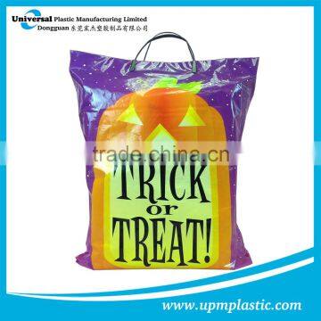 Disposable Degradable Clip Close Handle Plastic Carrier Bag photo-2