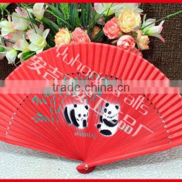 Chinese Bamboo Ladies Folding Fan photo-5