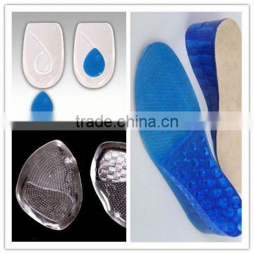 fashion design high quality liquid silicone sole shoe pad