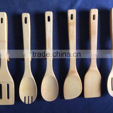 Bamboo Kitchen accessory/Hanging wooden utensil tool