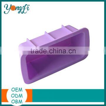 Handmade Silicone Washer Safe Rectangle Loaf Shape Cake Pan photo-2