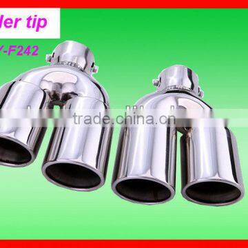 stainless Exhaust muffler rear