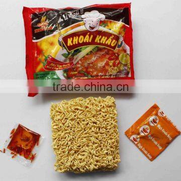 " KhoaiKhau" Hot & Sour Shrimp Fried Instant Noodles 65 gr photo-4