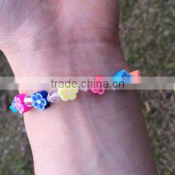 New Arrive Fashion Kids Bead Bracelets Colorful Acrylic Bracelets photo-2