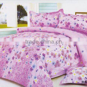 100% Polyester Printed Bed Sheet Fabric