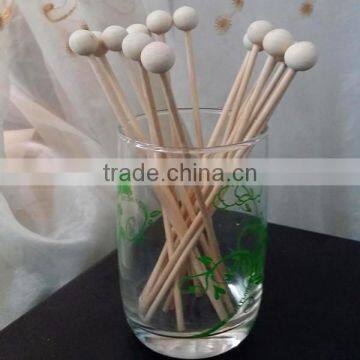 Cute Popular With Round Bead Sticks For Stirring Coffee