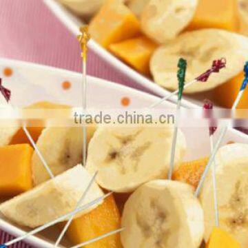 Fruit/appetizer Bamboo Beaded Picks Swizzle Stick RJJ002 photo-2