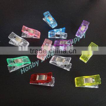Patchwork Fabric 27mm Coloured Plastic Sewing Wonder Clamp