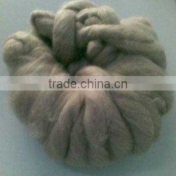 Pure cashmere fibre tops for yarn spinning use