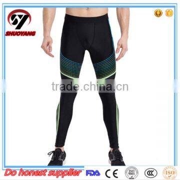 Wholesale Slim Women and Men Tights Yoga Running Workout Fitness Leggings Pant photo-4