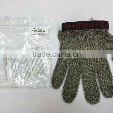 FRANCE WHITING DAVIS STAINLESS STEEL MESH SAFETY GLOVES photo-2