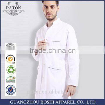 White Lab Coat For Medical Hospital Uniforms Doctor Gown