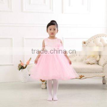 Fairy Princess Sleeveless Flower Girl Dress Patterns White Princess Dress photo-2