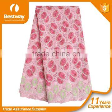 Pretty Design Swiss Voile Lace Charming See Through African Swiss Lace photo-3