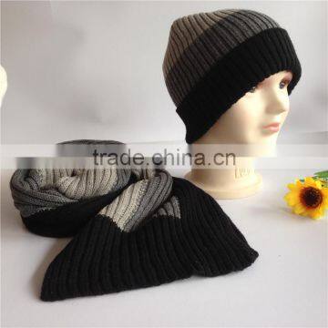 Wind Proof and Warm Polar Fleece Scarf Hat Glove Sets for Military Use photo-4