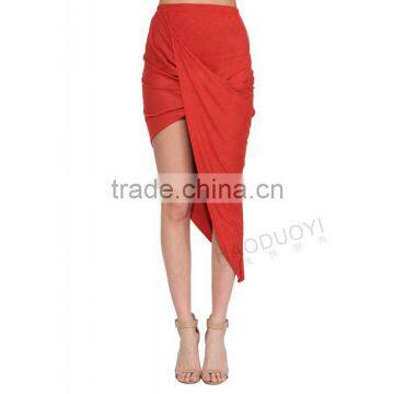 MGOO Super Fashion OEM Brown Black Magic Wrap Ethnic Skirts Irregular Fashion Divided Dancing Skirts 15145B103 photo-4