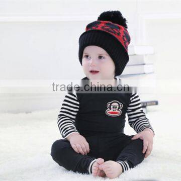 Child Baby Patterned Knitted Hats From Chinese Factory,Boys Hats Of Factory Prices photo-3