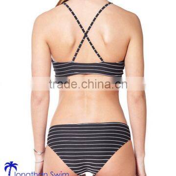 Stripes Sexy Girl Bikini photo-2