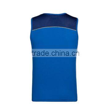 Wholesale Breathable Dry Fit Loose Fit Running Singlets photo-4