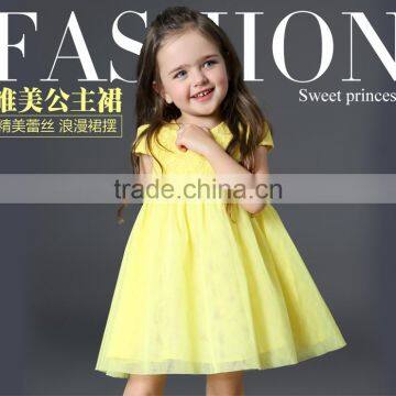 Girls Summer Dress a Little Girls Pink Princess Short Sleeve photo-3