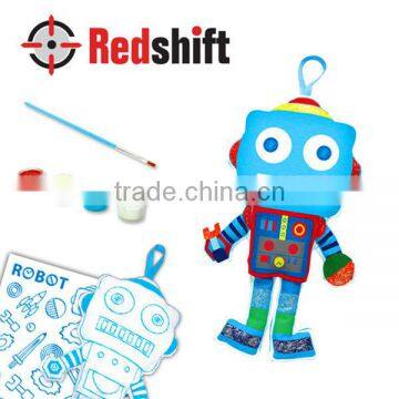 Art & Craft Kit Color Your Robot Doll Charm photo-3