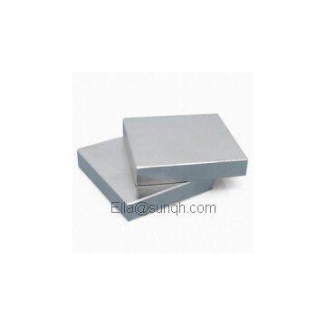 Industry high quality permanent rare earth strong Ndfeb motor Rectangle,square,block magnet Zn coated