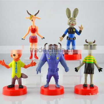 (Sveda New product) Hot Movie Zootopia figure set of 5pcs PVC action figure wholesale