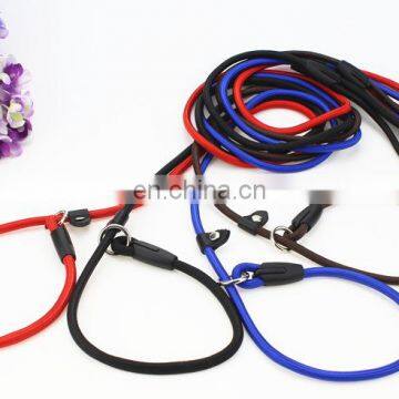 Nylon Dog Training Leash Dogs P Chain Slip Collar Walking Leads Rope S M L For Small Medium Breeds Chihuahua Teddy photo-3