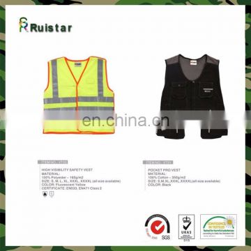 custom china safety vest