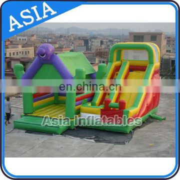 3 in 1 inflatable cartoon bouncer and slide