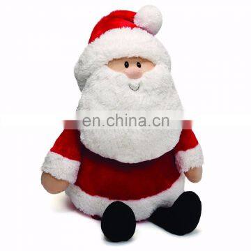 HI CE Merry Christmas stuffed Plush Santa Claus toy