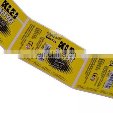 Colorful Self-adhesive Paper Sticker Roll Label /customized Packaging Sticker photo-2