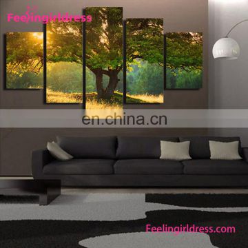 Beautiful Scenic Tree 3D Wholesale Wall Oil Canvas Paintings