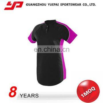 Nice Design Charming Girls Baseball Shirt