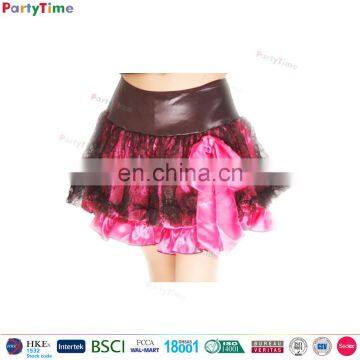 Partytime brand 100% polyester newest fashion high quality tulle skirt