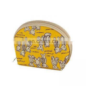 Printed Canvas Trolley Makeup Bag Funny Cosmetic Bag for Ladies photo-4