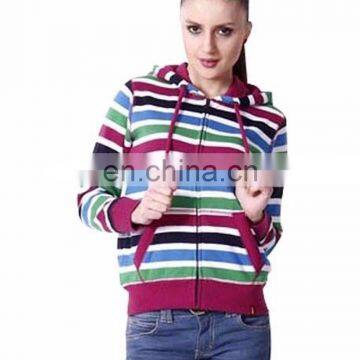 OEM Factory Price High Neck Plain Blank Crop Custom Fashion Women Hoodies