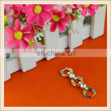 High quality gold metal hat buckle for cap women dress t-shirts bags on sale with high quality