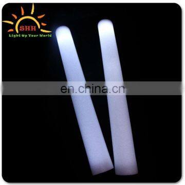 L.E.D. MULTI COLOR LED FLASHING WHITE FOAM STICK BATON SAFETY LIGHT SABER Made in Shenzhen