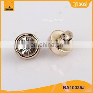 UV Plating Rhinestone Shank Button BA60135