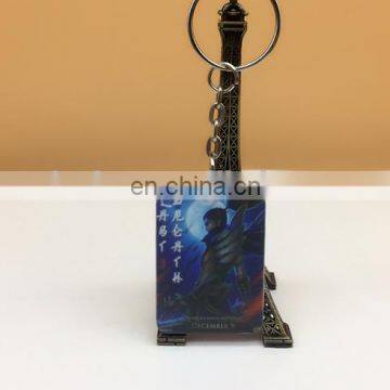 Customized Digital Photo Keychain Football Soccer Star Movie Star Character Keychain President Election Keychain photo-6