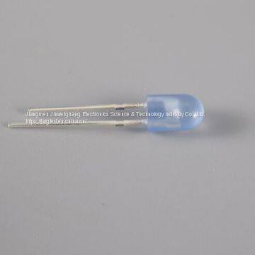 5mm Oval Blue Light Ultra Brightness Diffused Lens Led for Display Screen photo-4