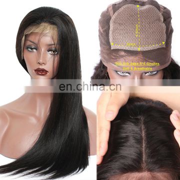 Peruvian hair full lace wig silk base full lace wig