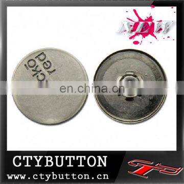 CTY-SN(019)logo engraved jeans metal snap button