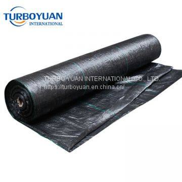 Heavy Duty Black Plastic Weed Barrier Matting Weed Control Fabric for Agriculture photo-3