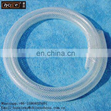 JG Manufacture Clear Swimming Pool PVC Braided Water Drainage Hose Pipe,PVC Water Irrigation Hose Pipe