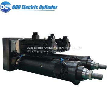 15KN High Thrust Folding Tubular Electric Linear Actuator 500mm/s Fast Electric Cylinder With 2000mm Stroke