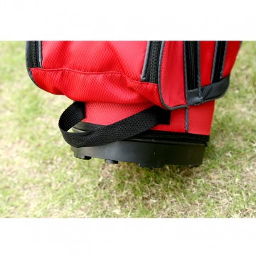 Custom Red and Black Color Polyester Material Golf Cart Bag photo-3