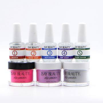 Super shiny 15ml non toxic nail dip nail dipping powder system starter kit beauty products dipping liquid